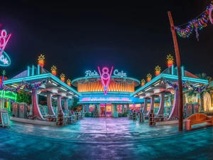 Anaheim, California, Disneyland, Town, The United States, Park, Amusement Park