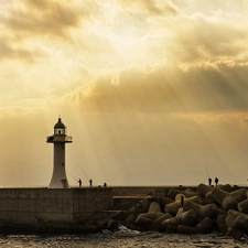 Anglers, Lighthouse, maritime