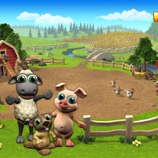 animals, game, Farmerama