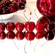 cherries, Apple