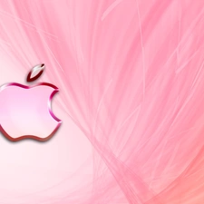 Apple, Pink, Sign