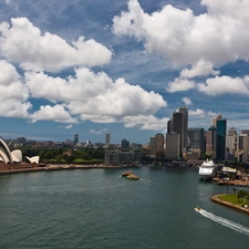 panorama, Sydney, Australia, town