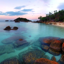 sea, Stones, Australia, Beaches