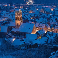 Kaysersberg, Night, Austria, panorama