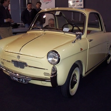 exhibition, cream, Autobianchi Bianchina