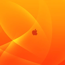 background, streaks, Apple, Orange, Tiny