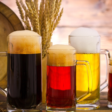 glass, Beer, mousse, barrel, Mugs, four