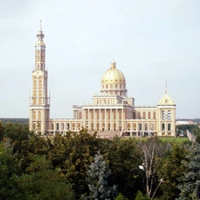 basilica, Poland, Lichen