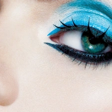 eye, make-up, beatyfull