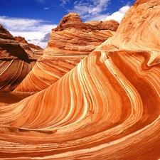 canyon, layers, bed-rock