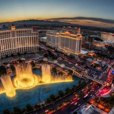 Las Vegas, Fountains, Bellagio