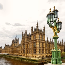 Big Ben, thames, England, Palace of Westminster, London