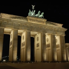 Germany, The Brandenburg Gate, Berlin