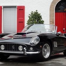 Cabriolet, Ferrari 250 Spider, Black