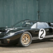 GT 40, Automobile, Black