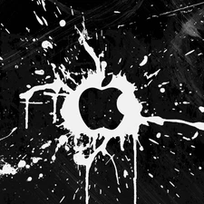 blots, Apple, Black