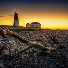 Lighthouse, Home, booth, maritime