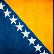 flag, Bosnia and Herzegovina