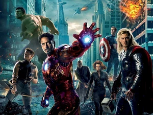 The Avengers, destroyed, buildings, Heroes