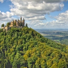 Germany, Castle, Burg Hohenzollern