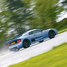 rubber, Noble M400, burning