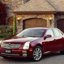 Cadillac STS, garage