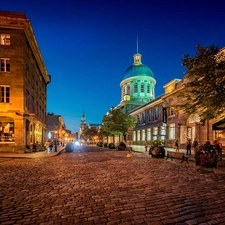 Houses, Quebec, Canada, Street