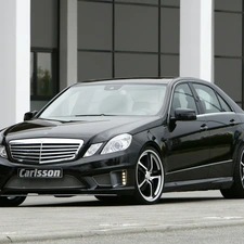 Mercedes W212, headlights, Carlsson, Shared