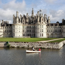 Castle, In Chambord, Valley, Loire, France