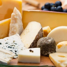 cheeses, different, Types