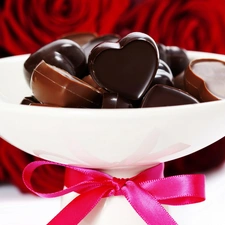 Chocolates, roses, Valentine