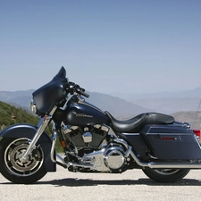 Chrome, Harley-Davidson Touring Street G, elements