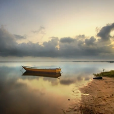 clouds, Tropical, Lodz, Gulf, Beaches