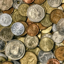 old, coins