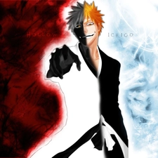 contrast, Ichigo, bleach