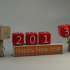 HAPPY, 2013, Danbo, New Year