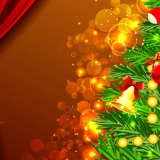 graphics, christmas tree, decorating