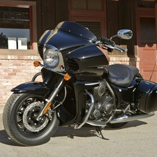 footer, Kawasaki Vulcan 1700 Vaquero, deflectors