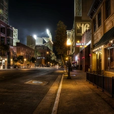 City ​​at Night, San Diego