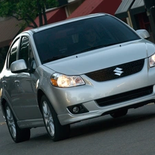 Suzuki SX4, Glass, driver, Front