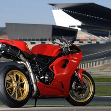 Ducati 1198, track