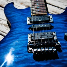 Electric, Blue, Guitar