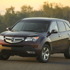 spotlight, Acura MDX, emblem