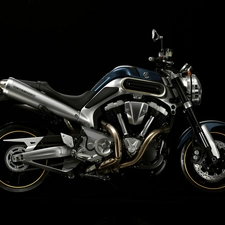 system V, Yamaha MT-01, Engine