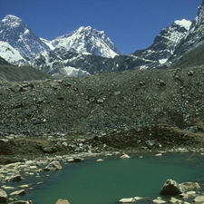 Mount, Everest, Park, Mountains, national, Nepal, China, Sagarmatha