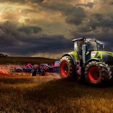 agrimotor, Field