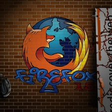 FireFox, Graffiti, wall