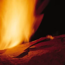 carbon, Big Fire, flame