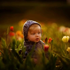 Kid, Flowers