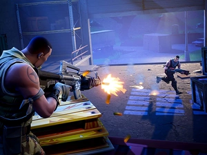 game, Characters, schotting, Fortnite